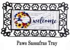 Americana Floral Wreath Sassafras Mat - 10 x 22 Insert Doormat