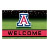 Arizona  University Flocked Rubber Doormat - 18 x 30