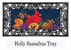 Autumn Cardinal Floral Sassafras Mat - 10 x 22 Insert Doormat