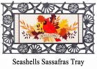 Autumn Cardinal Sassafras Mat - 10 x 22 Insert Doormat