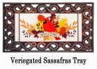 Autumn Cardinal Sassafras Mat - 10 x 22 Insert Doormat