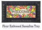 Autumn Fruits Sassafras Mat - 10 x 22 Insert Doormat