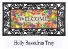 Autumn Fruits Sassafras Mat - 10 x 22 Insert Doormat