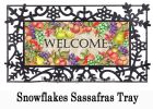 Autumn Fruits Sassafras Mat - 10 x 22 Insert Doormat