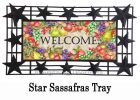 Autumn Fruits Sassafras Mat - 10 x 22 Insert Doormat