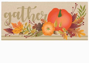 Autumn Gather Sassafras Mat - 10 x 22 Insert Doormat