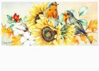 Autumn Gold Sassafras Mat  - 10 x 22 Insert Doormat