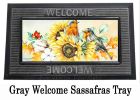 Autumn Gold Sassafras Mat  - 10 x 22 Insert Doormat