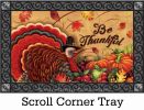 Indoor & Outdoor Be Thankful Insert Doormat - 18x30