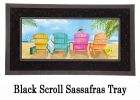 Sassafras Beach Chairs Mat - 10 x 22 Insert Doormat