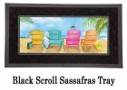 Sassafras Beach Chairs Mat - 10 x 22 Insert Doormat