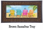 Sassafras Beach Chairs Mat - 10 x 22 Insert Doormat