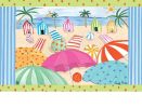 Beach Days Indoor & Outdoor MatMates Insert Doormat - 18" x 30"