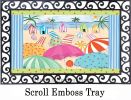 Beach Days Indoor & Outdoor MatMates Insert Doormat - 18" x 30"