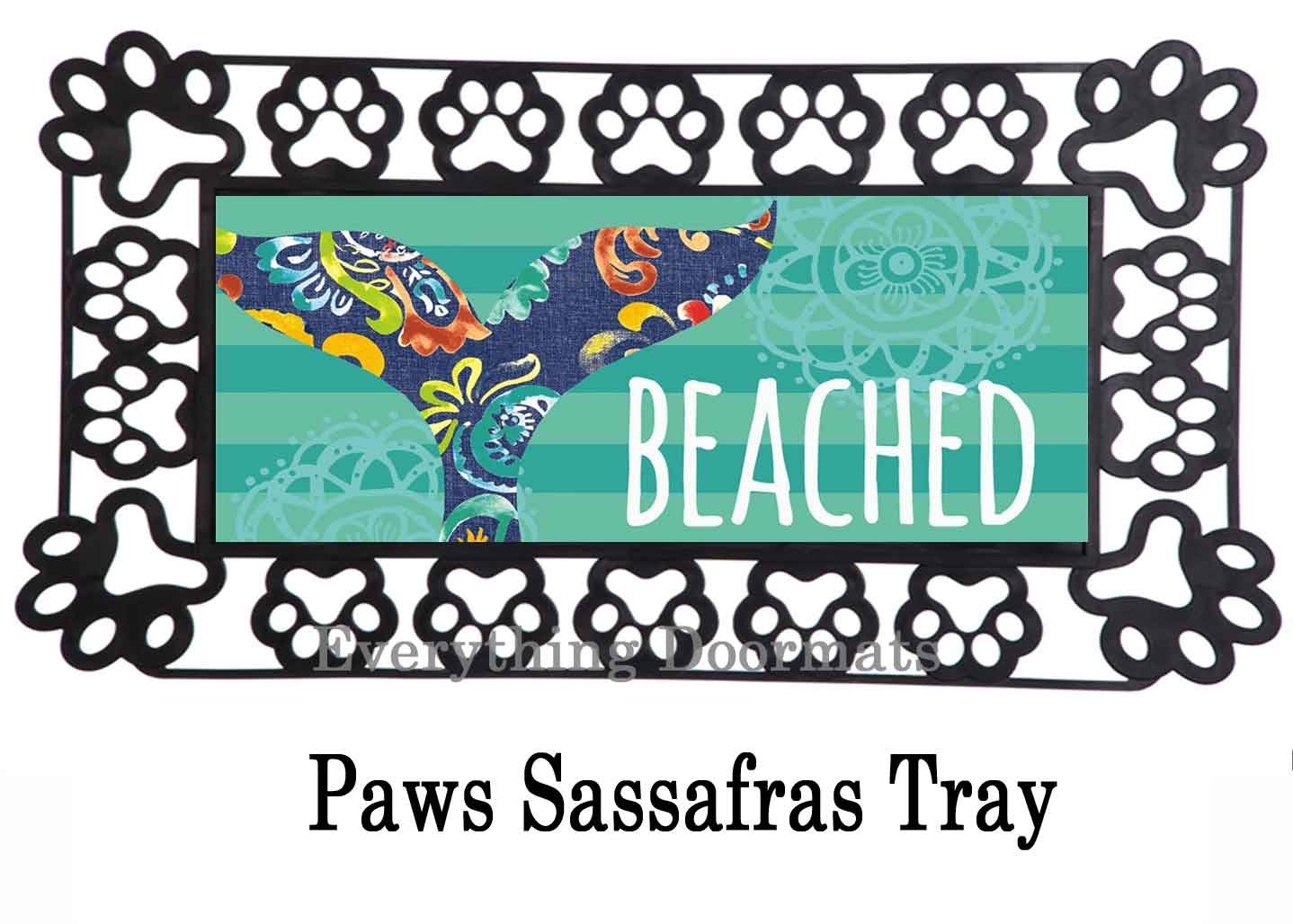 Beached Sassafras Mat 10 x 22 Insert Doormat