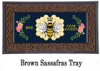 Bee Our Guest Sassafras Mat - 10 x 22 Insert Doormat