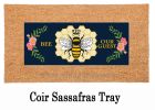 Bee Our Guest Sassafras Mat - 10 x 22 Insert Doormat