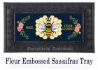 Bee Our Guest Sassafras Mat - 10 x 22 Insert Doormat