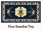 Bee Our Guest Sassafras Mat - 10 x 22 Insert Doormat