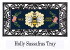Bee Our Guest Sassafras Mat - 10 x 22 Insert Doormat