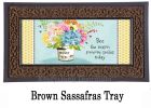 Bee The Reason Sassafras Mat - 10 x 22 Insert Doormat