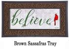 Believe Cardinal Sassafras Mat - 10 x 22 Insert Doormat