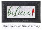Believe Cardinal Sassafras Mat - 10 x 22 Insert Doormat