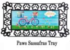 Bike Ride Blooms Sassafras Mat - 10x22 Insert Doormat