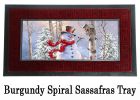 Sassafras Birch Forest Snowman Switch Doormat - 10 x 22