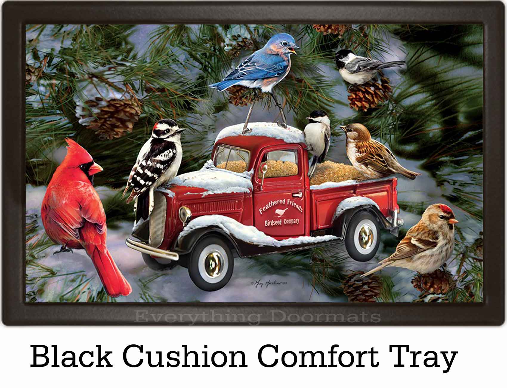 https://www.everythingdoormats.com/images/products/bird-feeder-truck-winter-insert-doormat-in-black-cushion-comfort-tray.jpg