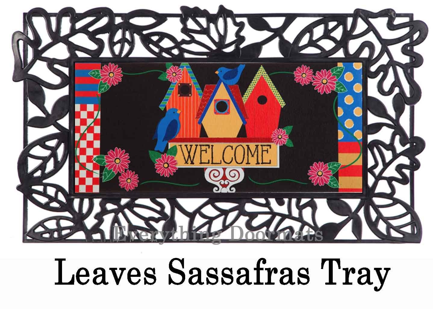 Sassafras Birdhouse Mat 10 x 22 Insert Doormat