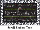 Indoor & Outdoor Blackboard Christmas MatMate Doormat