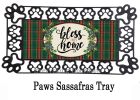 Bless this Home Plaid Sassafras Mat - 10 x 22 Insert Doormat