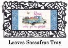 Bloom Where You are Planted Sassafras Mat - 10 x 22 Insert Doormat