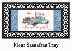 Bloom Where You are Planted Sassafras Mat - 10 x 22 Insert Doormat