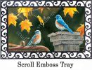 Indoor & Outdoor Bluebird Meeting MatMate Doormat-18x30