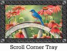 Bluebird Visit Indoor & Outdoor MatMate Doormat - 18 x 30