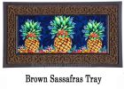 Boho Pineapple Sassafras Mat - 10 x 22 Insert Doormat