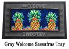 Boho Pineapple Sassafras Mat - 10 x 22 Insert Doormat