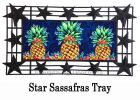 Boho Pineapple Sassafras Mat - 10 x 22 Insert Doormat
