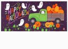 Boo Truck Sassafras Mat - 10 x 22 Insert Doormat