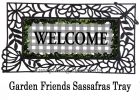 Boxwood Framed Plaid Sassafras Mat - 10 x 22 Insert Doormat