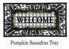 Boxwood Framed Plaid Sassafras Mat - 10 x 22 Insert Doormat