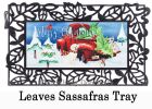 Sassafras Bringing Home the Tree Mat - 10 x 22 Insert Doormat