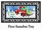 Sassafras Bringing Home the Tree Mat - 10 x 22 Insert Doormat