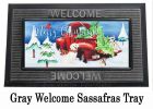 Sassafras Bringing Home the Tree Mat - 10 x 22 Insert Doormat