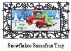 Sassafras Bringing Home the Tree Mat - 10 x 22 Insert Doormat