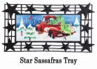 Sassafras Bringing Home the Tree Mat - 10 x 22 Insert Doormat