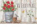 Bucket of Blooms Indoor & Outdoor MatMate Insert Doormat - 18 x 30