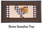 Buffalo Check Chicken Sassafras Mat - 10 x 22 Insert Doormat